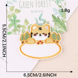Animal Name Tag Embroidered Patch