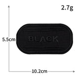Self-Adhesive Black Letter Badge Patch