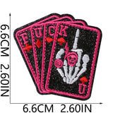 Western 8 Ball Embroidered Patch
