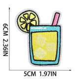 French Fries Embroidered Patch