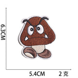 Mario Character Embroidered Patch