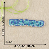 Self-Adhesive Animal Letter Embroidered Patch