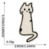Self-Adhesive Cat Embroidered Patch