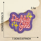 English Letter Embroidered Patch