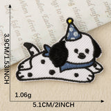 Self-Adhesive Dog Embroidered Patch