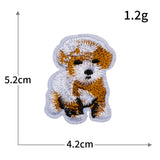 Dog Cat Squirrel Embroidered Patch