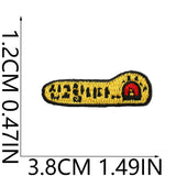 Korean Flame Speech Bubble Patch