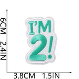 Birthday Cake Embroidered Patch