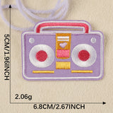 Rainbow Speaker Embroidered Patch