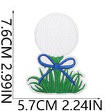 Golf Embroidered Patch