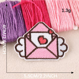 Valentine Heart Embroidered Patch
