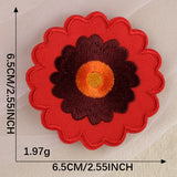 Floral Embroidered Patch