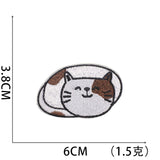 Cat Paw Embroidered Patch