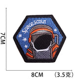 Astronaut Embroidered Patch
