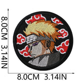 Manga Character Embroidered Patch