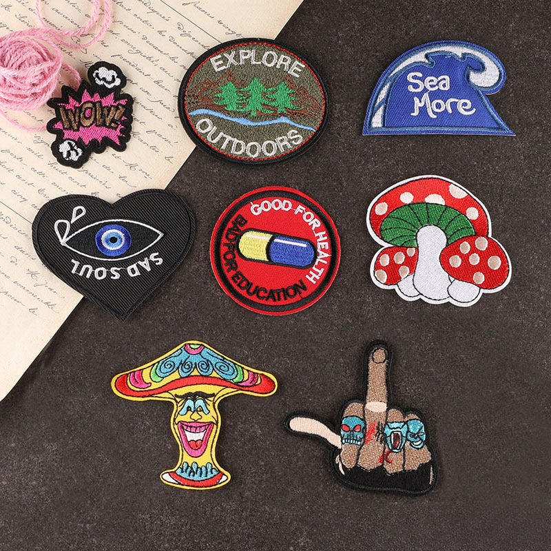 Badge Embroidered Patch