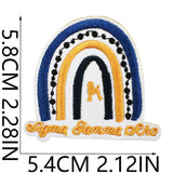 Black Character Embroidered Patch