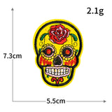 Day of the Dead Skull Patch