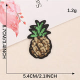 Sequin Fruit Embroidered Patch