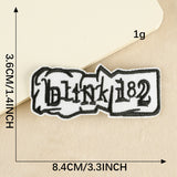 English Letter Embroidered Patch