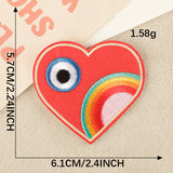 Cartoon Eye Embroidered Patch