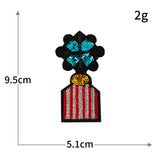 WOW YES NO Sequin Patch