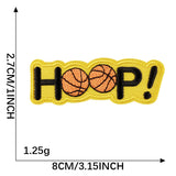 Basketball Embroidered Patch