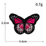 Mini Butterfly Bee Embroidered Patch