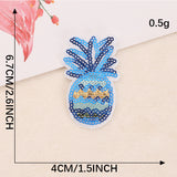 Sequin Fruit Embroidered Patch