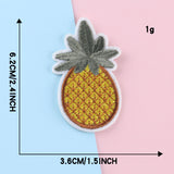 Palm Tree Pineapple Embroidered Patch