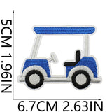 Golf Embroidered Patch