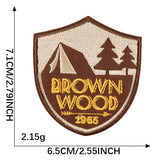 Round Badge Embroidered Patch