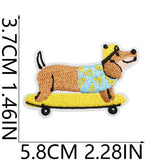 Dachshund Embroidered Patch