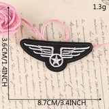 Heart Eye Crown Embroidered Patch