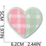 Heart Embroidered Patch