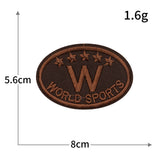 Letter Badge Embroidered Patch