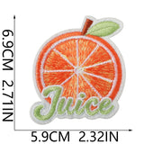 Tropical Fruit Embroidered Patch