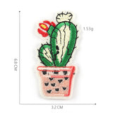 Cactus Embroidered Patch