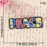 Heart Eye Crown Embroidered Patch