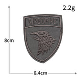 Letter Badge Embroidered Patch