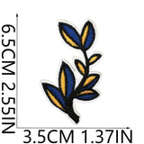 Black Character Embroidered Patch