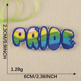 Self-Adhesive Animal Letter Embroidered Patch