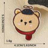Self-Adhesive Red Panda Embroidered Patch