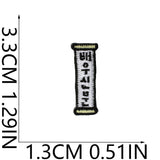 Korean Flame Speech Bubble Patch