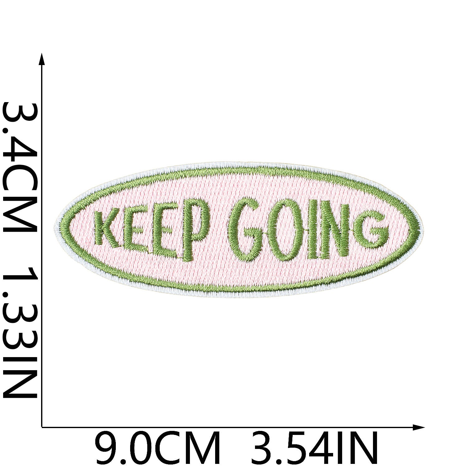 Floral Embroidered Patch