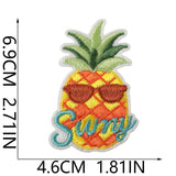 Tropical Fruit Embroidered Patch