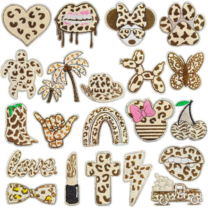 Lipstick Leopard Heart Patch