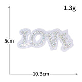 LOVE Heart Sequin Patch