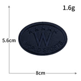 Letter Badge Embroidered Patch
