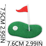 Golf Embroidered Patch